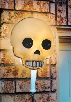 Jawless Skull Porch Light Cover Or Wall Decoration