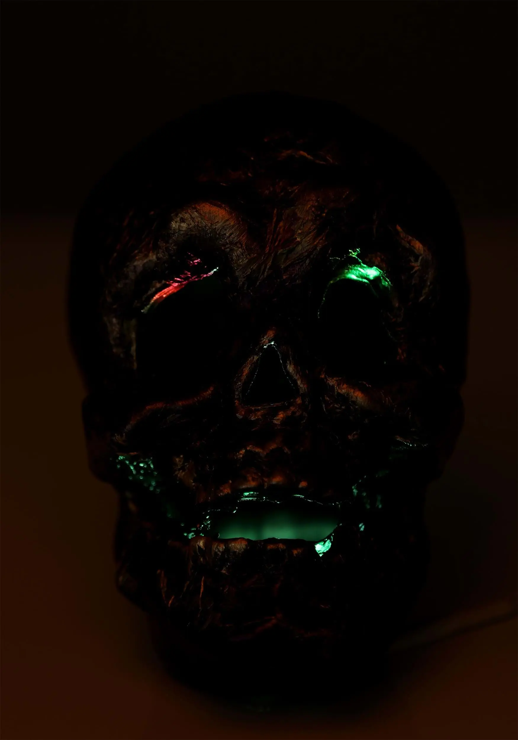Skull With Color Changing LED Lights Decoration 5 Skull With Color Changing LED Lights Decoration - Image 3