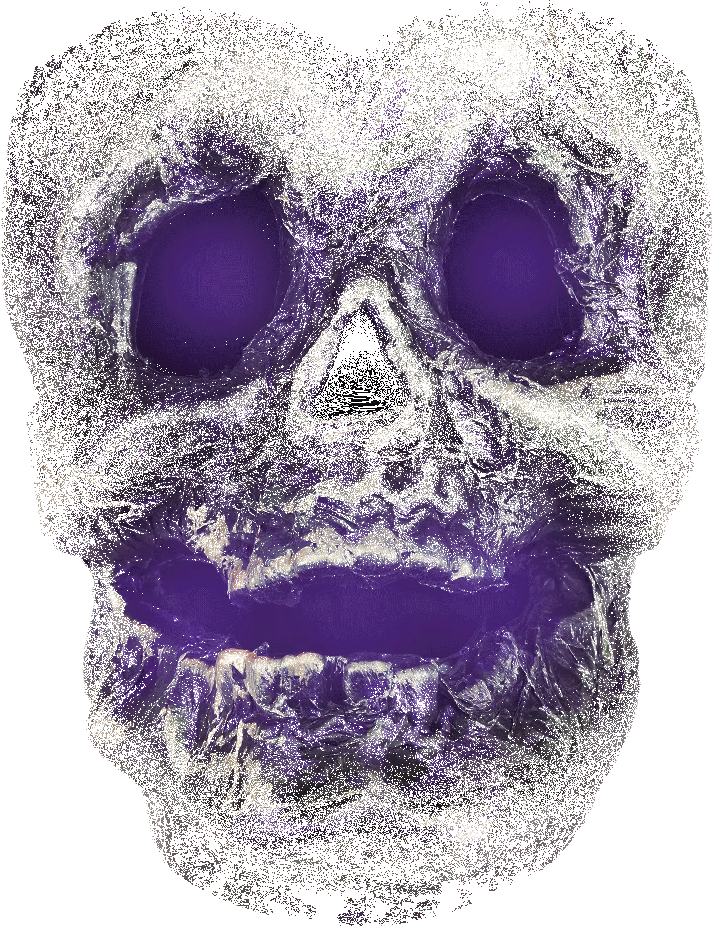 Skull With Color Changing LED Lights Decoration 3 Skull With Color Changing LED Lights Decoration