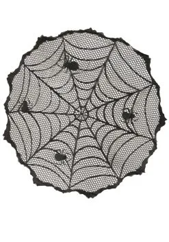 Spider Web Round Halloween Table Cover Decoration
