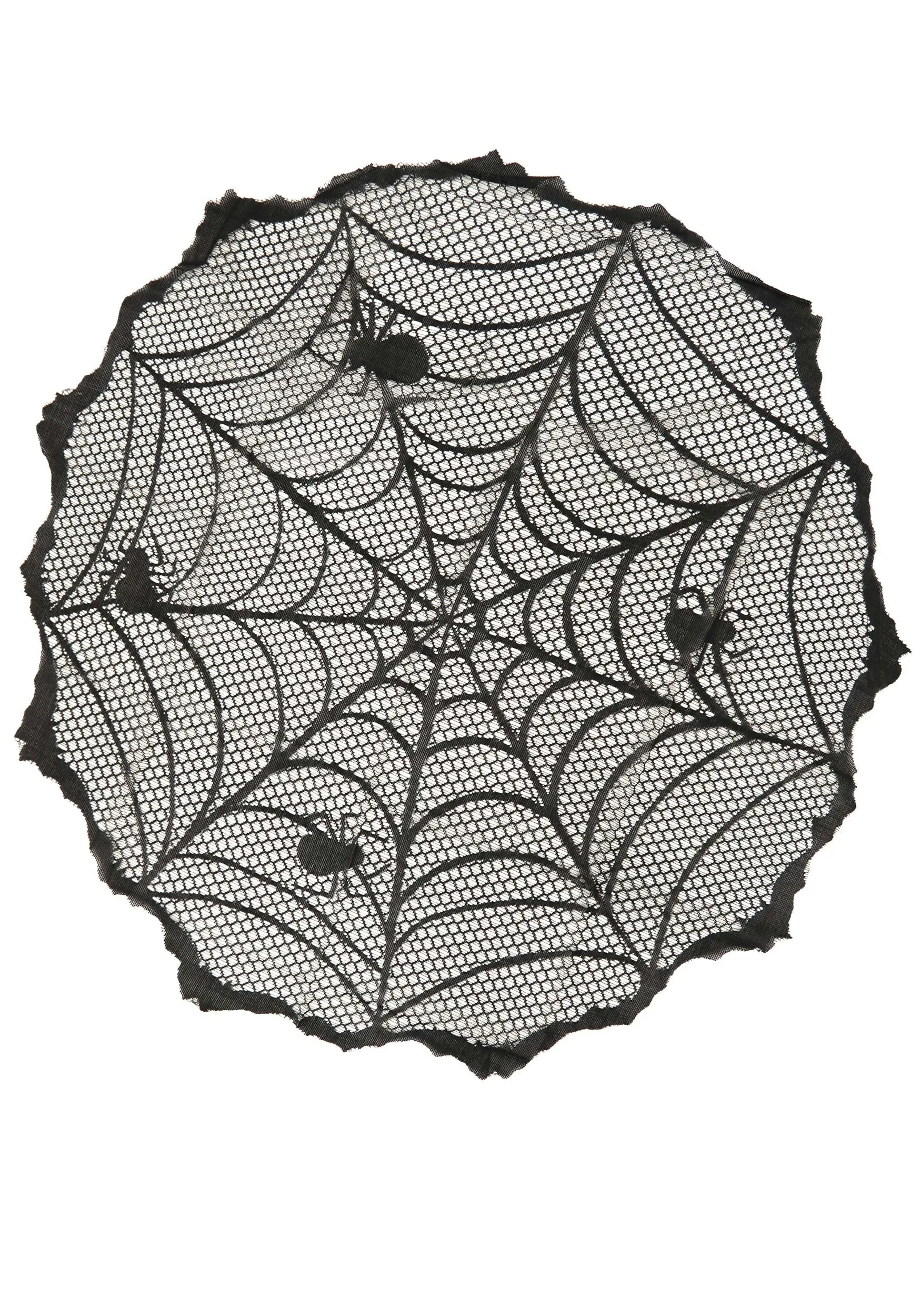 Spider Web Round Halloween Table Cover Decoration 3 Spider Web Round Halloween Table Cover Decoration