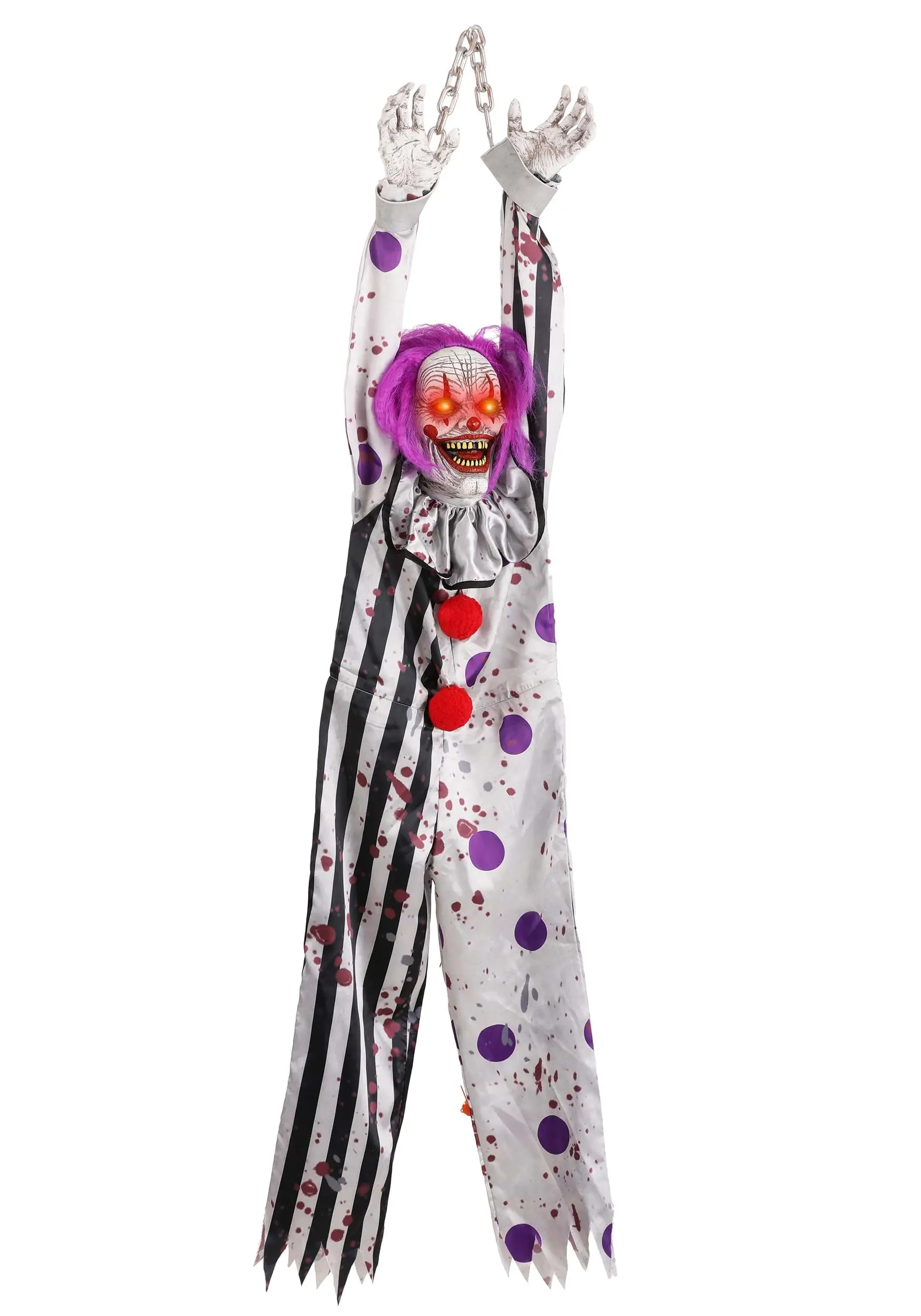 Spine Shivering Shaking Clown Halloween Decoration 9 Spine Shivering Shaking Clown Halloween Decoration - Image 7