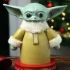 Star Wars The Mandalorian The Child Nutcracker 1 Star Wars The Mandalorian The Child Nutcracker -Animatronics Shop star wars the mandalorian baby yoda nutcracker update