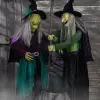 Animated Stirring Up Trouble Witch Decoration -Animatronics Shop stirring up trouble animated witch decoration 0