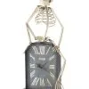 21.5-Inch Tombstone Clock With Skeleton
