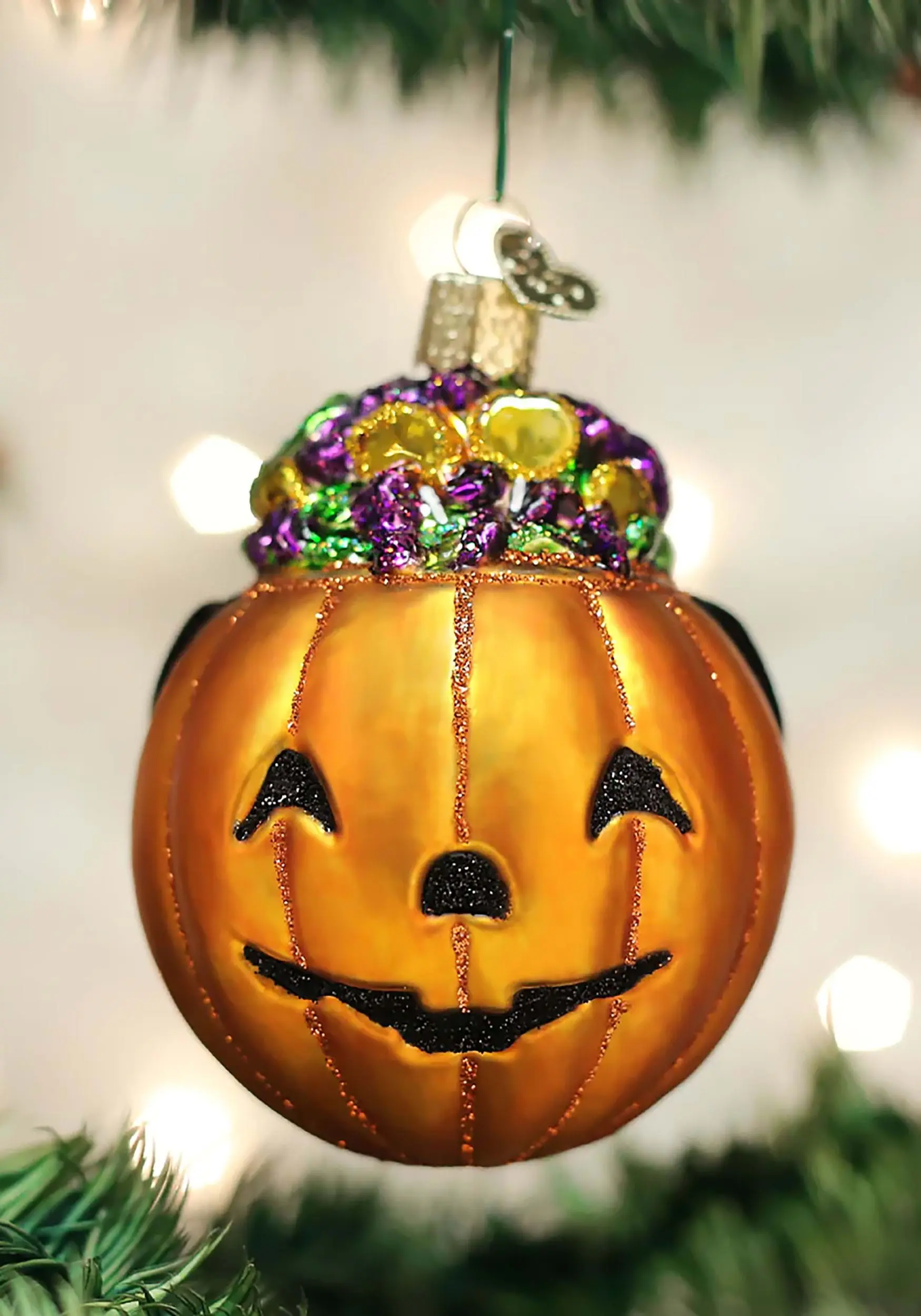Trick-or-Treat Jack O Lantern Christmas Ornament 4 Trick-or-Treat Jack O Lantern Christmas Ornament - Image 2