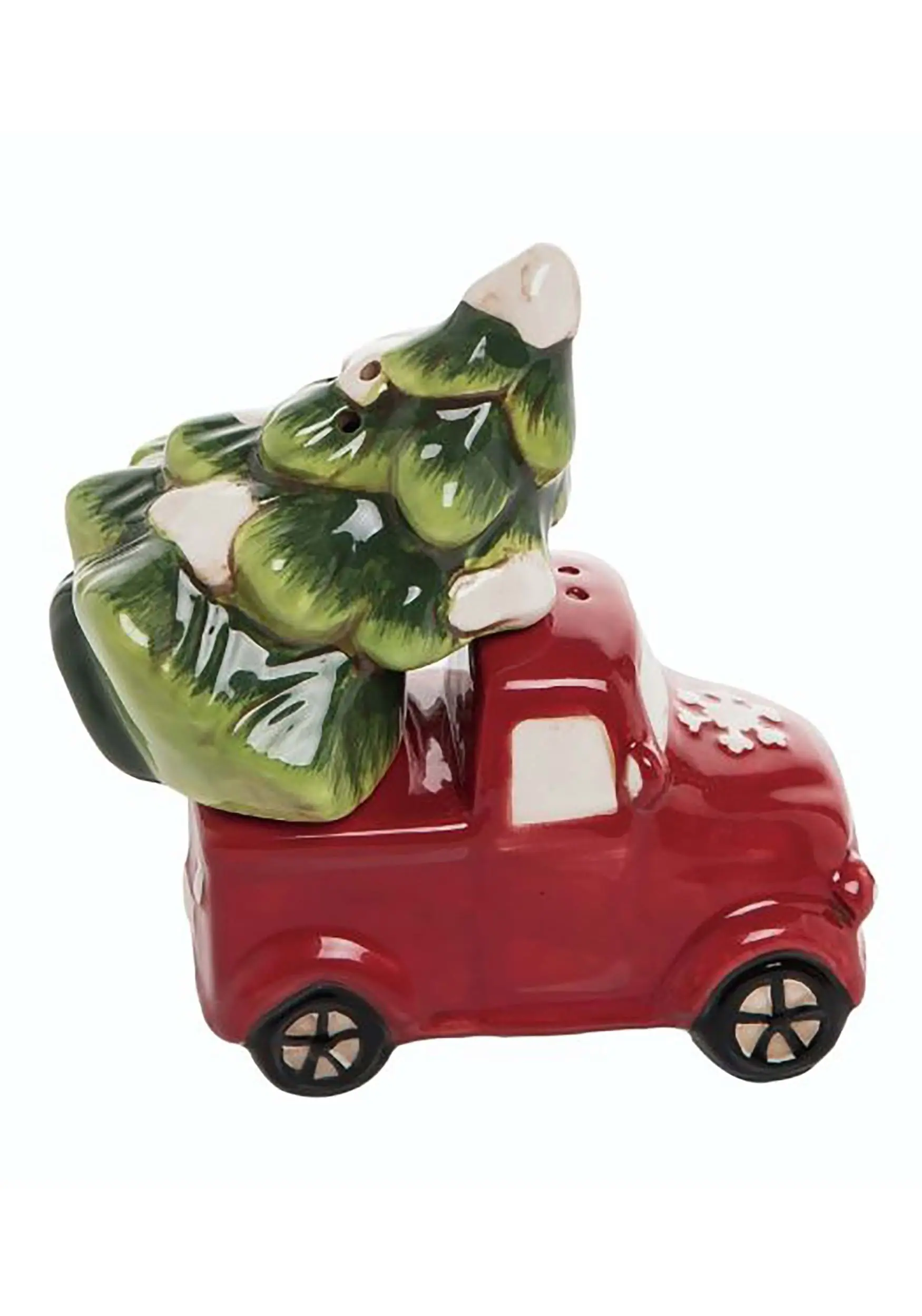 Tree And Truck Salt & Pepper Shaker Set 3 Tree And Truck Salt & Pepper Shaker Set