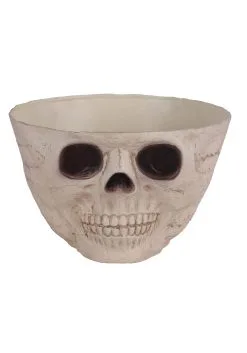 Wide Skull Head Candy Bowl