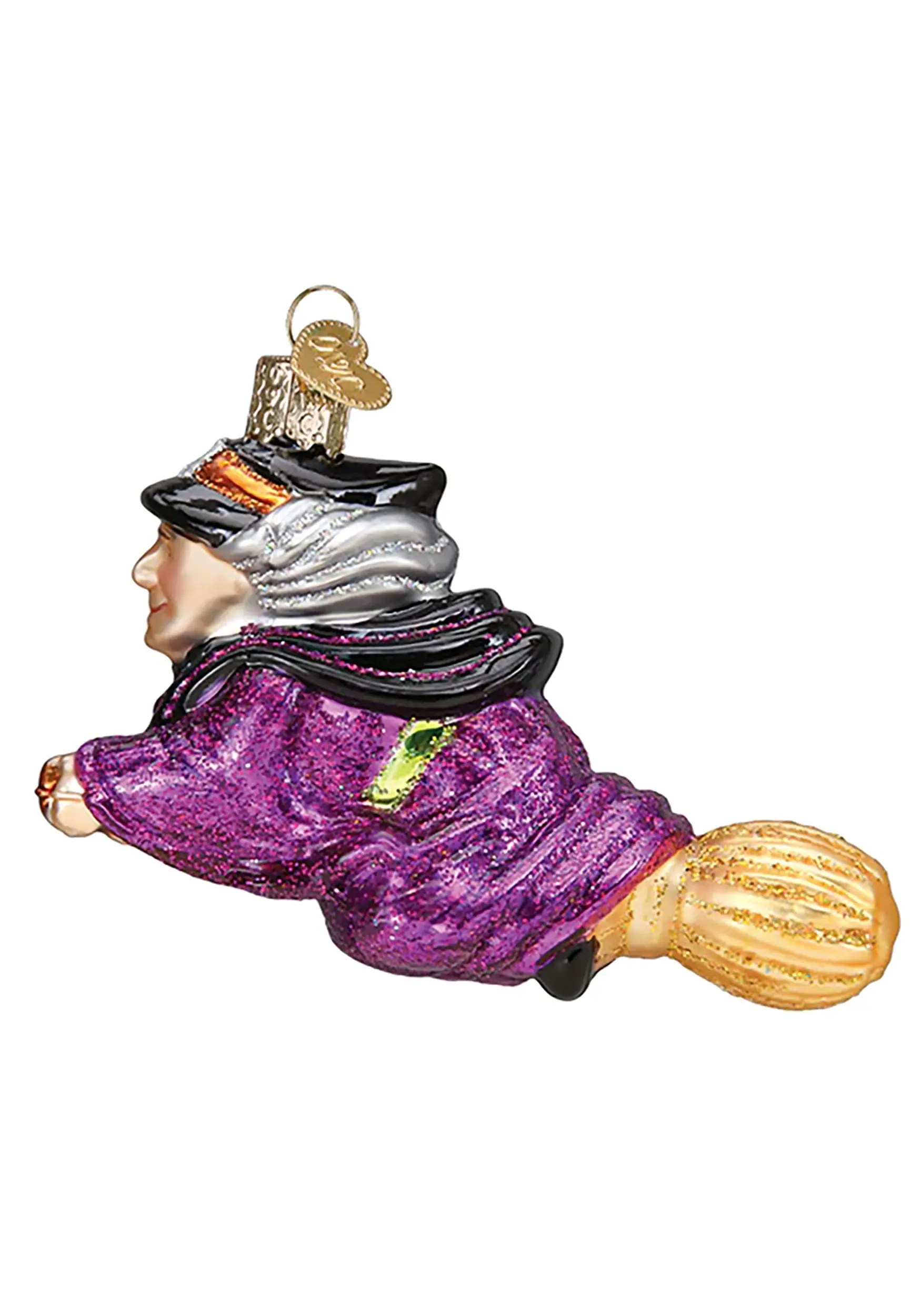 Witch Flying On A Broomstick Ornament 5 Witch Flying On A Broomstick Ornament - Image 3