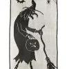Witch Or Treat Door Curtain Halloween Decoration