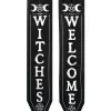 2 Pc Witches Banner Set 2 2 Pc Witches Banner Set -Animatronics Shop witches banner set